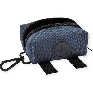 Dog Poop Bag Holder Leash Attachment Blue